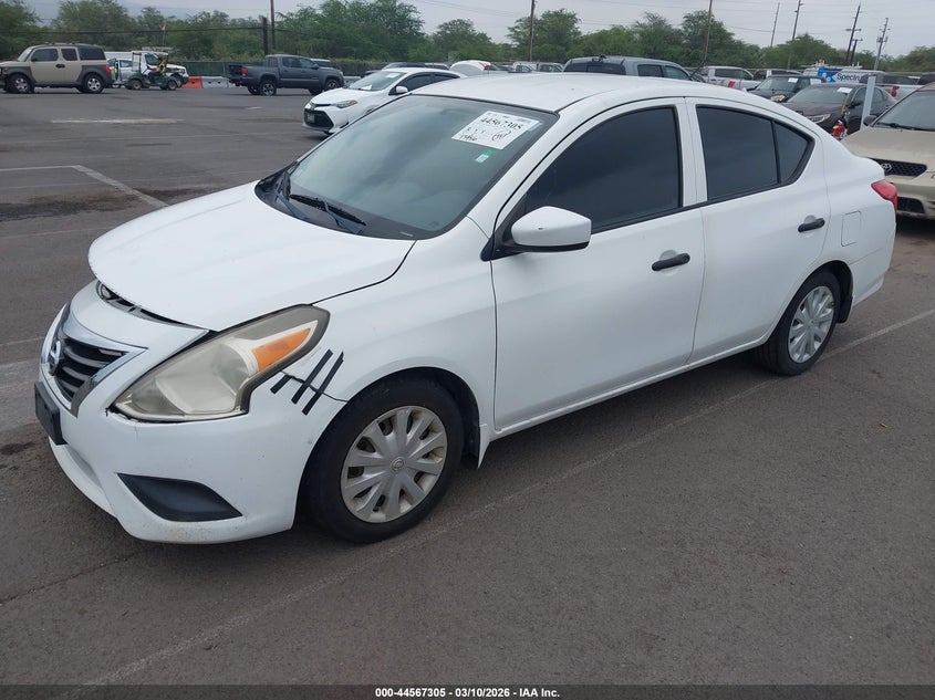 Vin: 3n1cn7ap9gl911849, lot: 45064183, nissan versa 1.6 s 20162