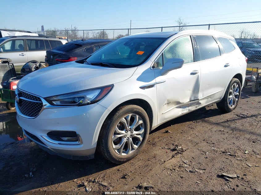 Vin: 5gaevckw5kj126542, lot: 45064191, buick enclave awd avenir 20192