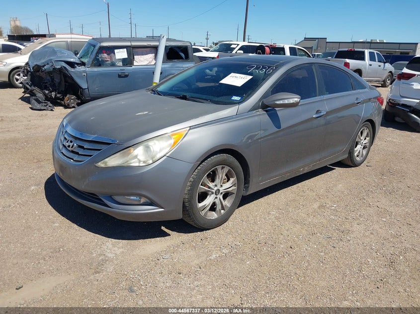 2012 Hyundai Sonata 2.4 Limited grey Lot 111044567337 Vin 5NPEC4AC3CH389236