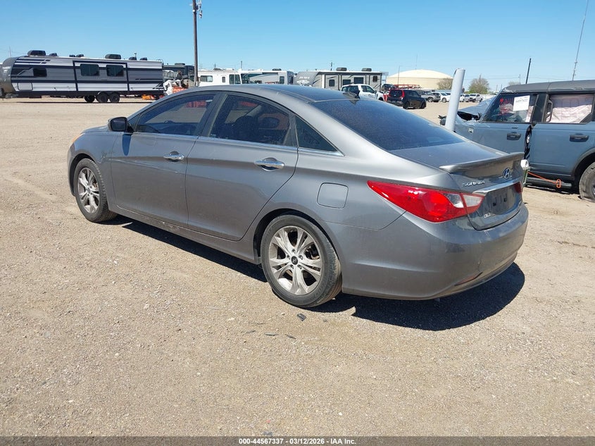 2012 Hyundai Sonata 2.4 Limited grey Lot 111044567337 Vin 5NPEC4AC3CH389236