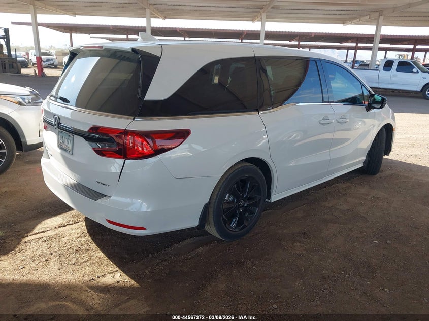 2023 HONDA ODYSSEY(VIN: 5FNRL6H74PB013672