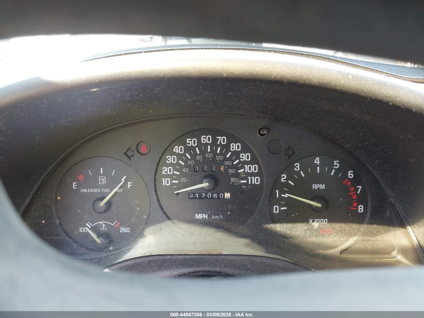 1997 Chevrolet Monte Carlo Ls VIN: 2G1WW12M7V9221177 Lot: 44567386