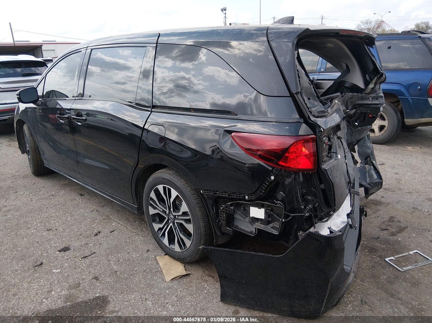 Vin: 5fnrl6h97tb010566, lot: 45064558, honda odyssey elite 20263