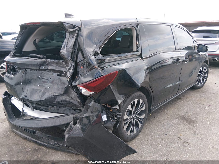 Vin: 5fnrl6h97tb010566, lot: 45064558, honda odyssey elite 20264