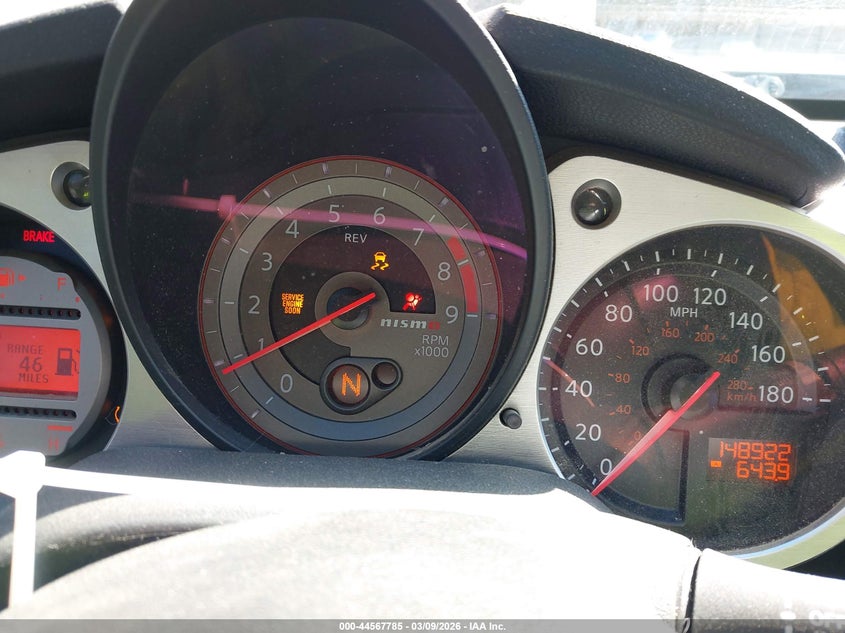 2012 Nissan 370Z Nismo VIN: JN1AZ4EH2CM562417 Lot: 44567785