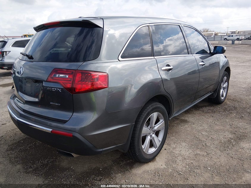 2012 Acura Mdx 3.7 Mdx Technology Package grey Lot 111044568052 Vin 2HNYD2H31CH540520