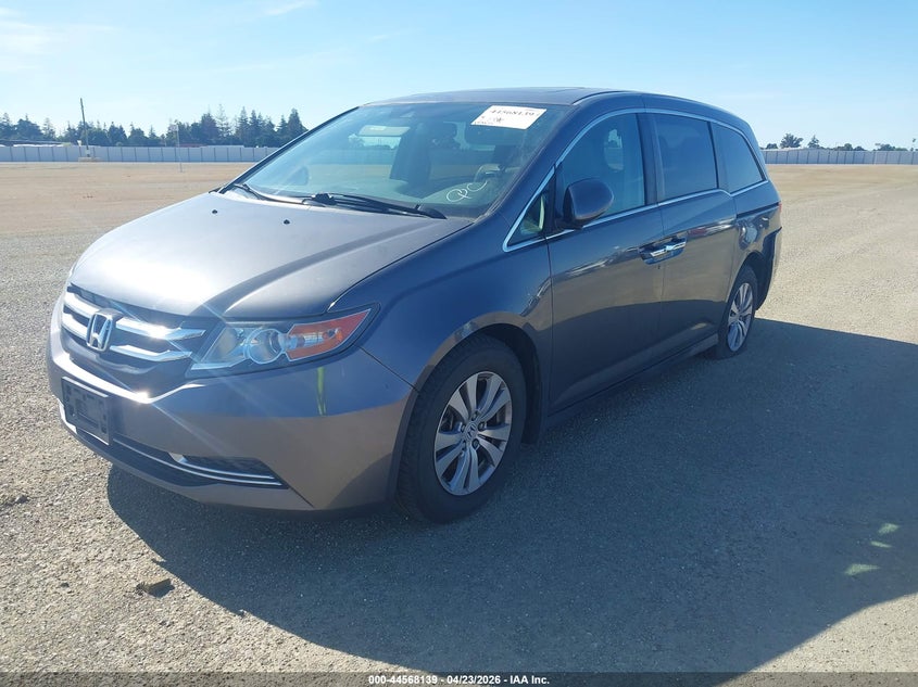 Vin: 5fnrl5h60gb054785, lot: 45065019, honda odyssey ex-l 20162