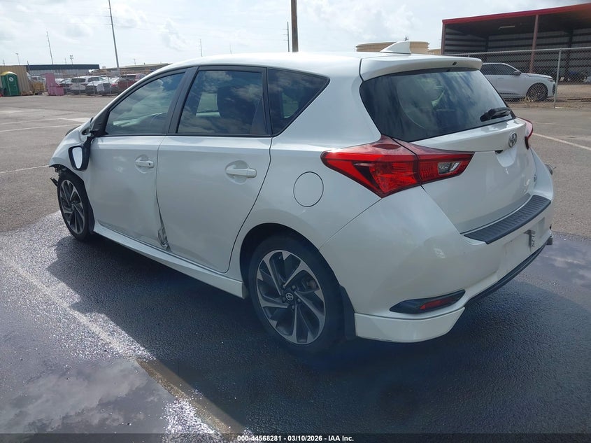 Vin: jtnkarjexgj508822, lot: 45065161, scion im 20163
