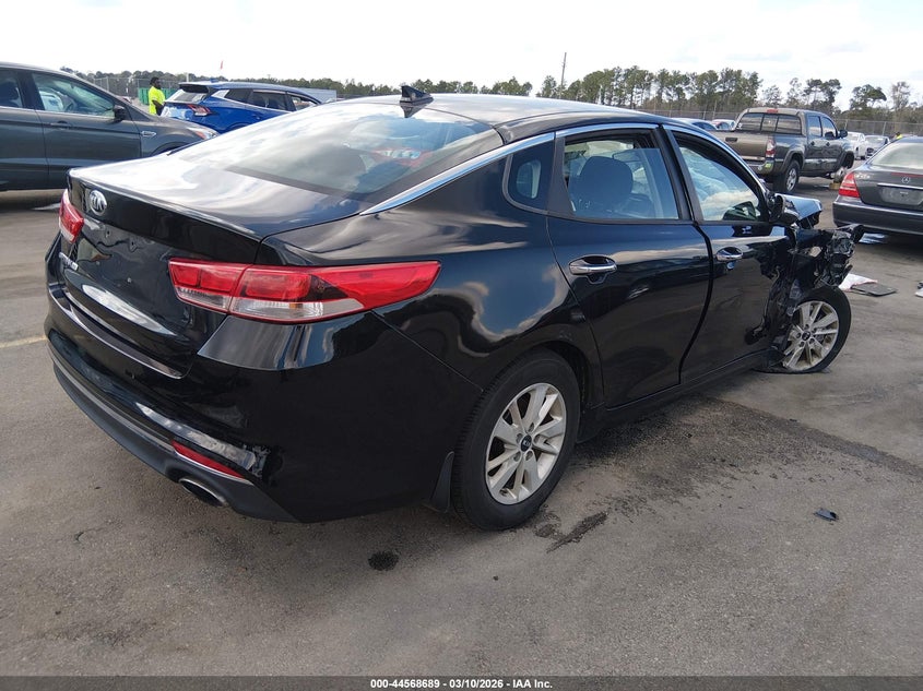 Vin: 5xxgt4l37hg175083, lot: 45065569, kia optima lx 20174