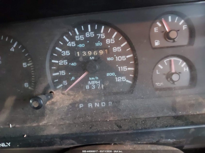 1993 Dodge Dakota VIN: 1B7FL26X5PS261379 Lot: 44568817