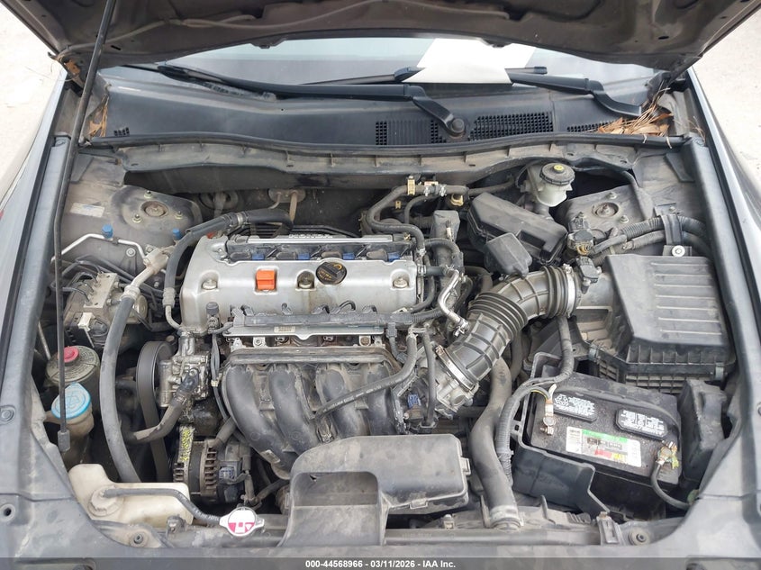 2012 Honda Accord 2.4 2.4 Lx grey Lot 111044568966 Vin 1HGCP2F34CA083986