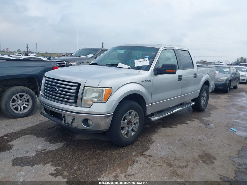 2012 Ford F-150 3.7 Xlt silver Lot 111044568980 Vin 1FTEW1CM0CFB36400