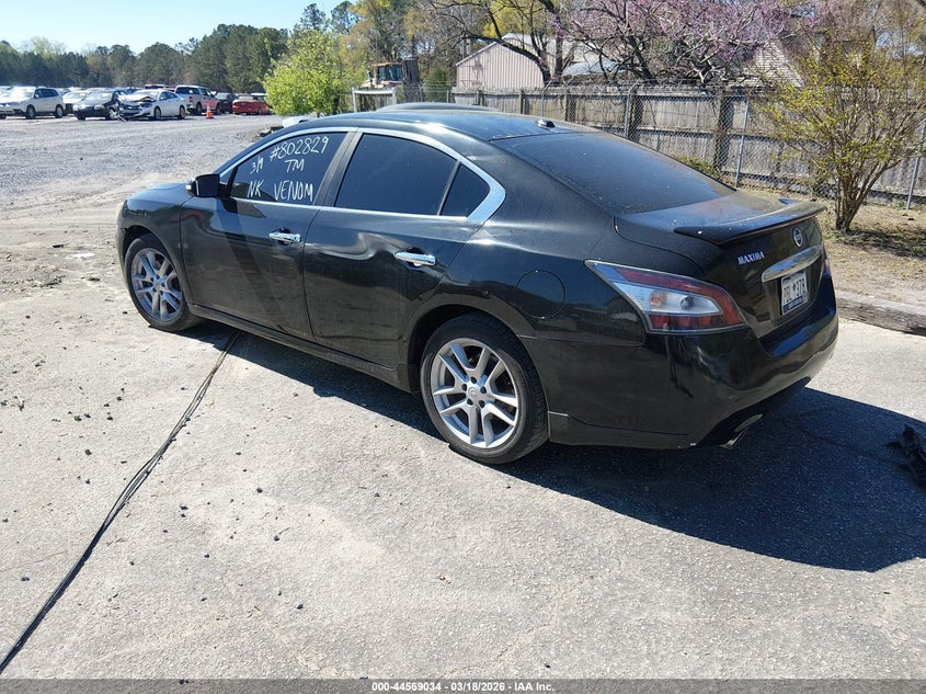 Vin: 1n4aa5ap6cc802829, lot: 45065914, nissan maxima 3.5 sv 20123