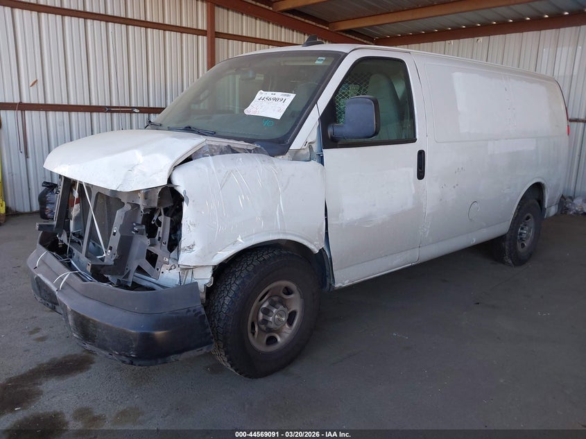 VIN 1GCWGAFP5L1268914 2020 CHEVROLET EXPRESS CARGO RWD 2500 REGULAR WHEELBASE WT