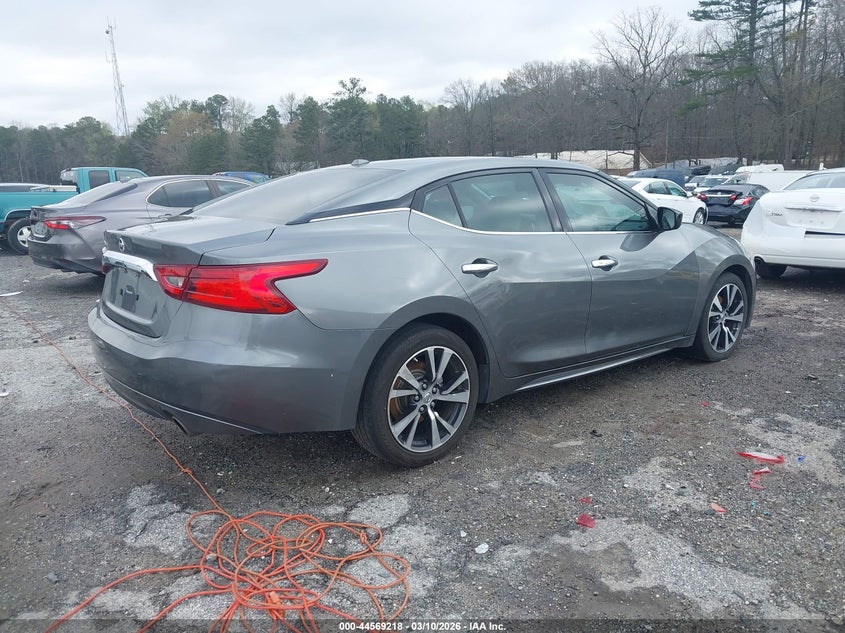 Vin: 1n4aa6ap7gc439226, lot: 45066098, nissan maxima 3.5 platinum/3.5 s/3.5 sl/3.5 sr/3.5 sv 20164