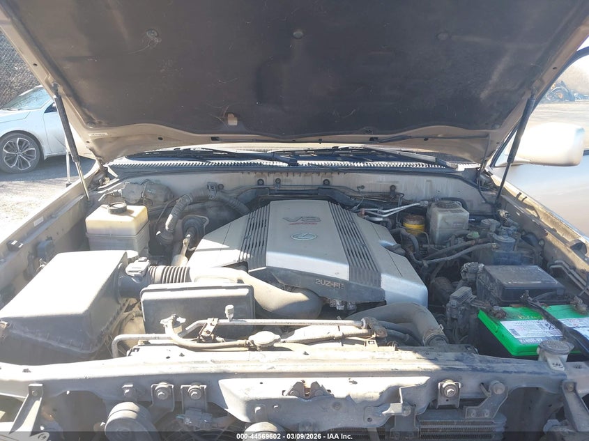 2002 Lexus Lx 470 VIN: JTJHT00WX23520574 Lot: 44569602