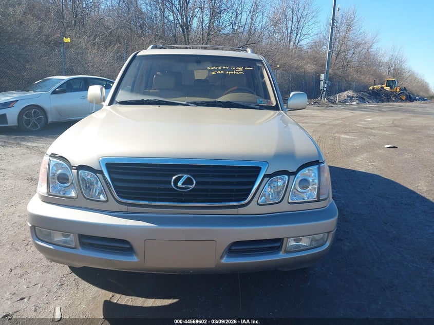 2002 Lexus Lx 470 VIN: JTJHT00WX23520574 Lot: 44569602