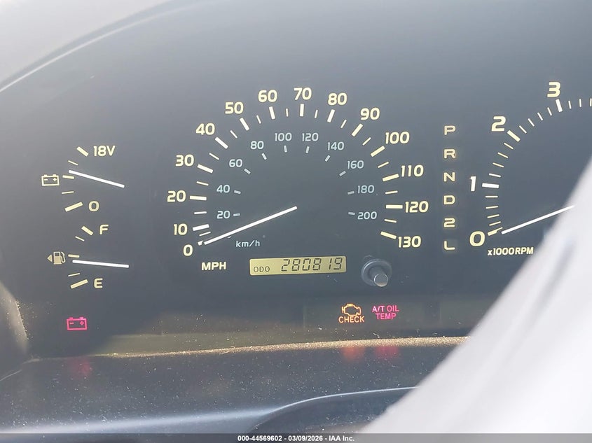 2002 Lexus Lx 470 VIN: JTJHT00WX23520574 Lot: 44569602