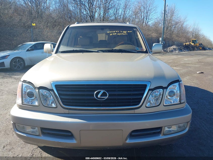 2002 Lexus Lx 470 VIN: JTJHT00WX23520574 Lot: 44569602