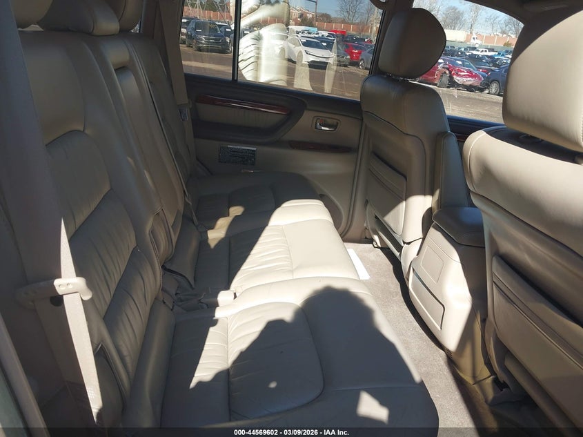 2002 Lexus Lx 470 VIN: JTJHT00WX23520574 Lot: 44569602