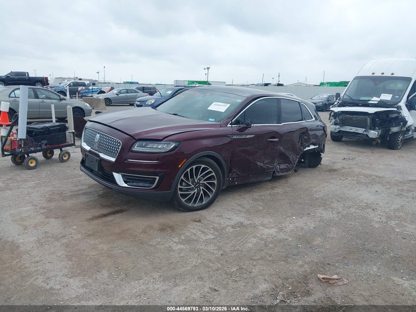2019 Lincoln Nautilus Reserve