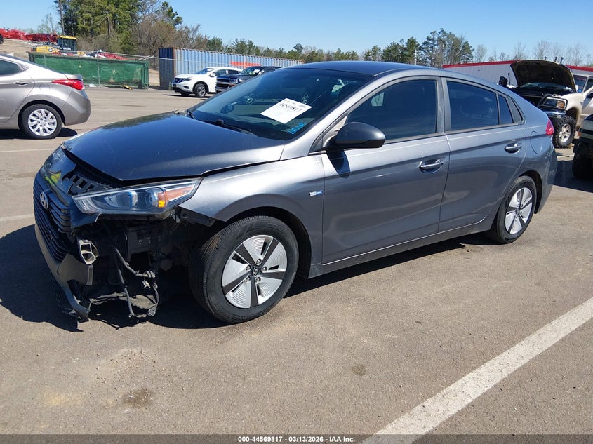 2017 Hyundai Ioniq Hybrid Blue