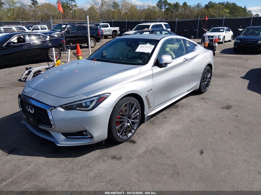 2017 Infiniti Q60 3.0T Red Sport 400
