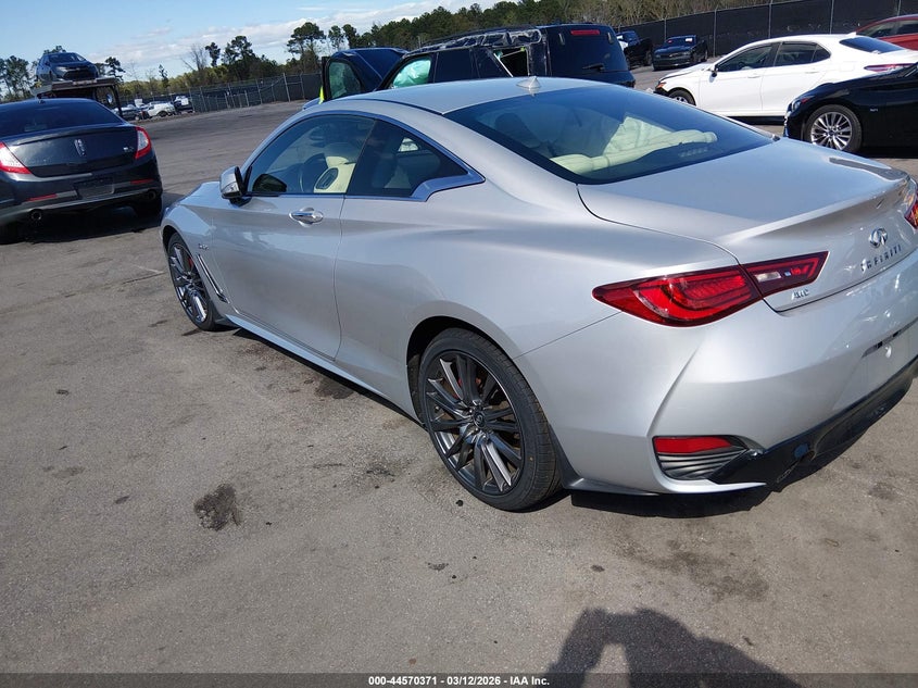 2017 Infiniti Q60 3.0T Red Sport 400