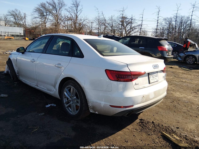 2017 AUDI A4 auction photo 3