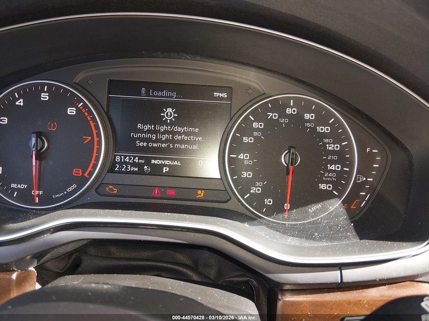 2017 AUDI A4 auction photo 7