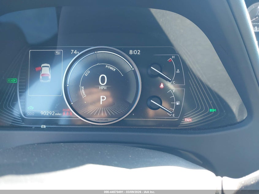 2021 Lexus Ux 250H VIN: JTHP9JBH4M2041379 Lot: 44570491