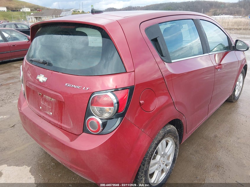 Vin: 1g1jc6sh4c4109777, lot: 45067426, chevrolet sonic 2lt 20124