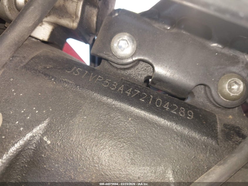 2007 Suzuki Sv650 VIN: JS1VP53A472104289 Lot: 44570584