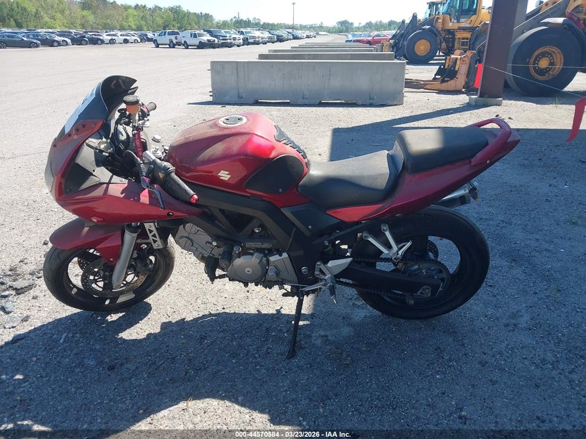 2007 Suzuki Sv650 VIN: JS1VP53A472104289 Lot: 44570584