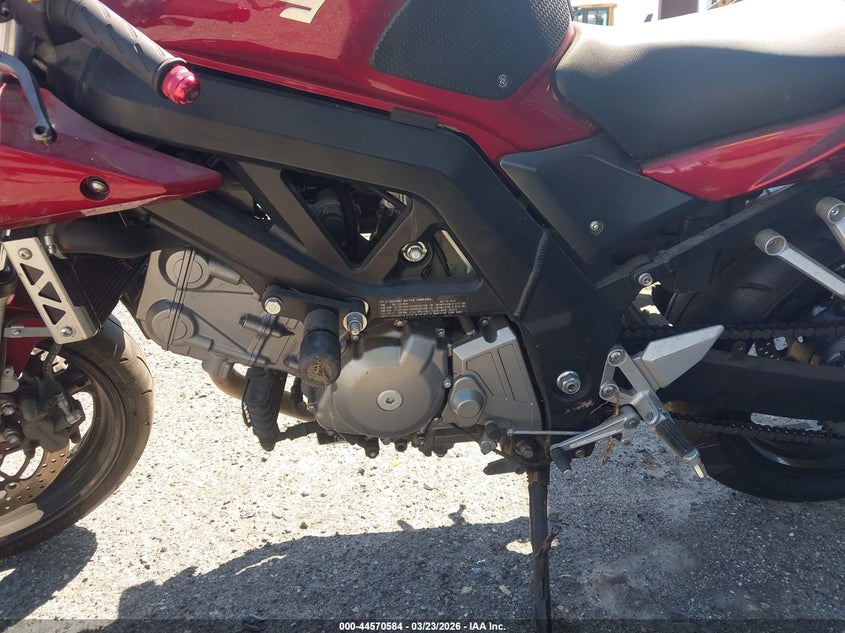 2007 Suzuki Sv650 VIN: JS1VP53A472104289 Lot: 44570584