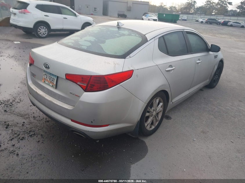 2012 Kia Optima 2.4 Ex silver Lot 111044570788 Vin 5XXGN4A76CG062279