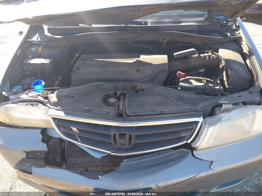 2002 Honda Odyssey Ex-L VIN: 2HKRL18922H551365 Lot: 44570795