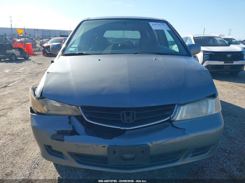 2002 Honda Odyssey Ex-L VIN: 2HKRL18922H551365 Lot: 44570795