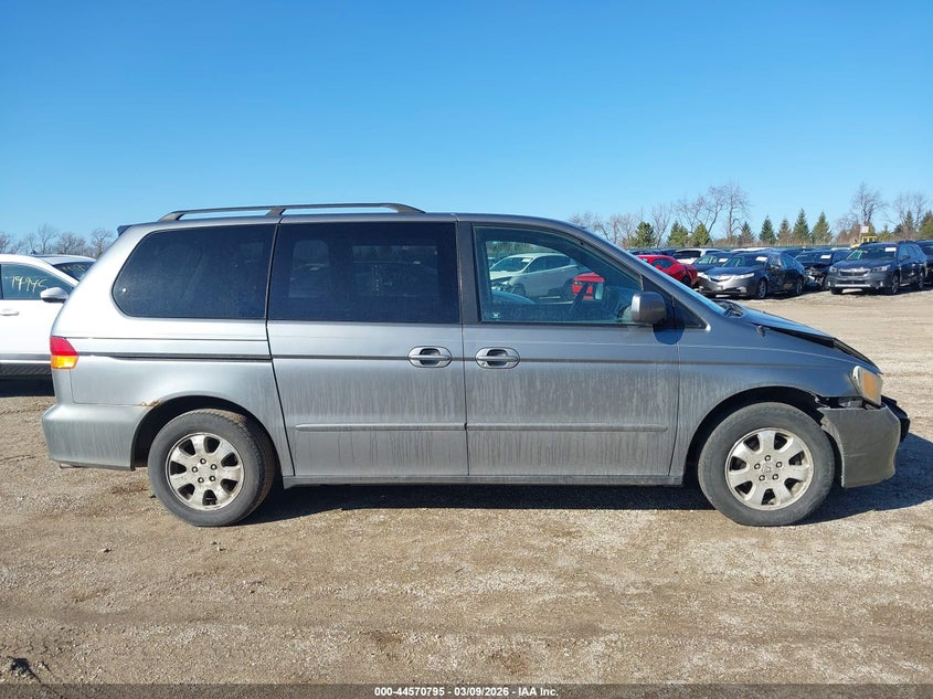 2002 Honda Odyssey Ex-L VIN: 2HKRL18922H551365 Lot: 44570795