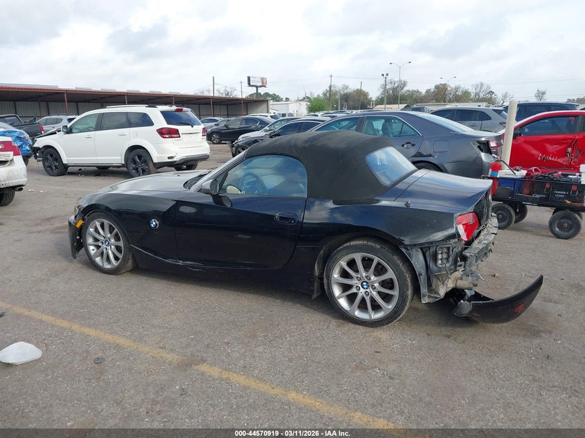 2007 BMW Z4 3.0I VIN: 4USBU33577LW73344 Lot: 44570919