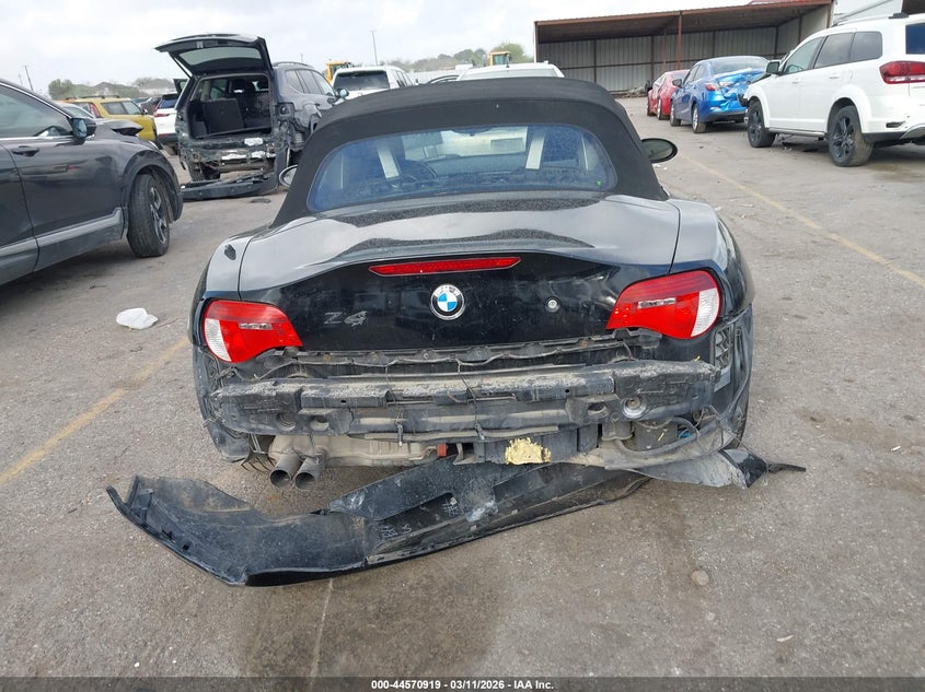 2007 BMW Z4 3.0I VIN: 4USBU33577LW73344 Lot: 44570919