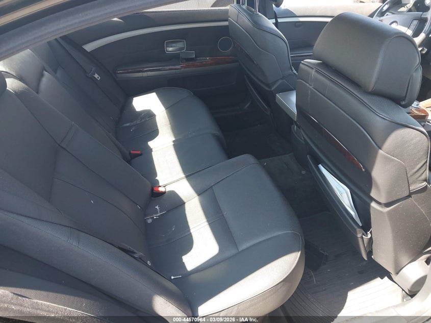 2007 BMW 760Li VIN: WBAHN03587DD98749 Lot: 44570964