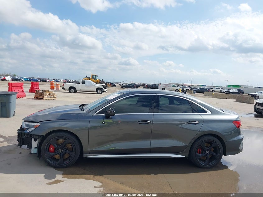 2023 Audi S3 Premium Plus Tfsi Quattro S Tronic VIN: WAUH3DGY9PA044285 Lot: 44571010