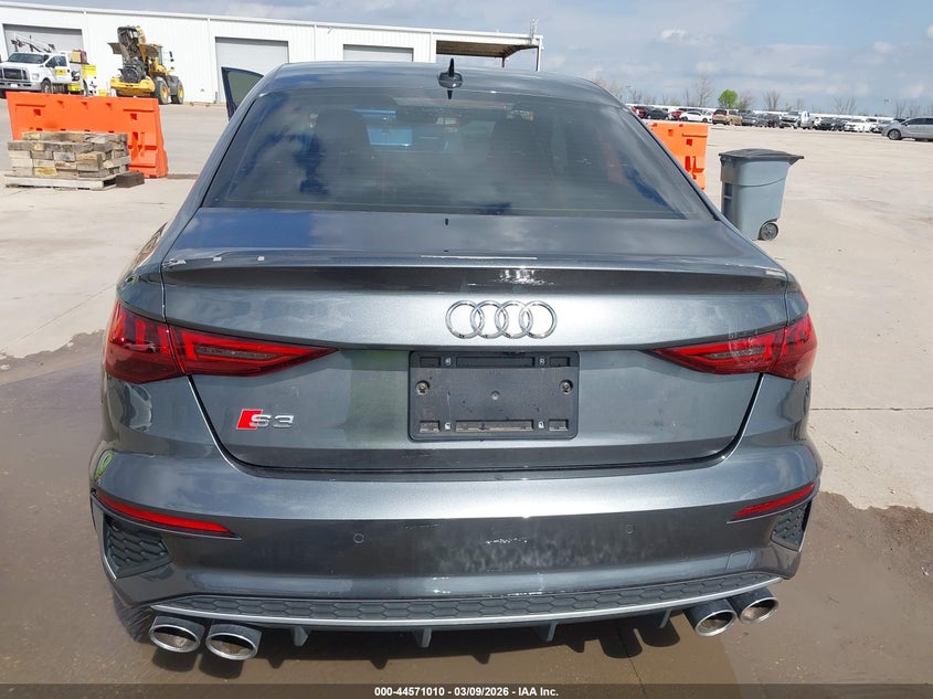 2023 Audi S3 Premium Plus Tfsi Quattro S Tronic VIN: WAUH3DGY9PA044285 Lot: 44571010