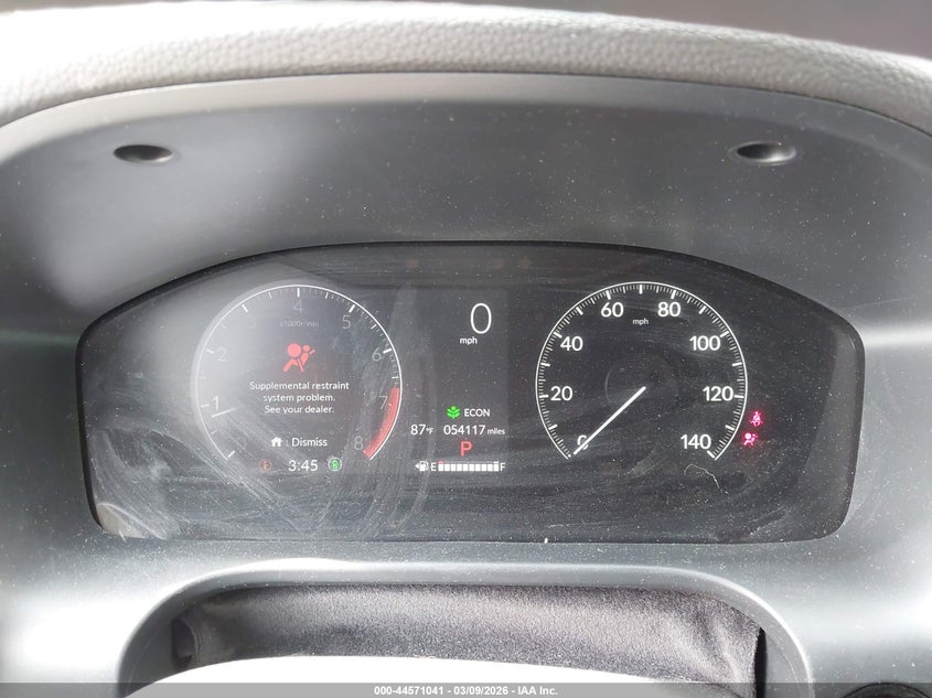 VIN 3CZRZ1H39PM701865 2023 HONDA HR-V 2WD LX
