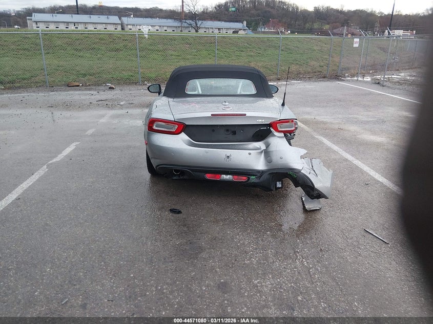2017 Fiat 124 Spider Lusso VIN: JC1NFAEK1H0104753 Lot: 44571080