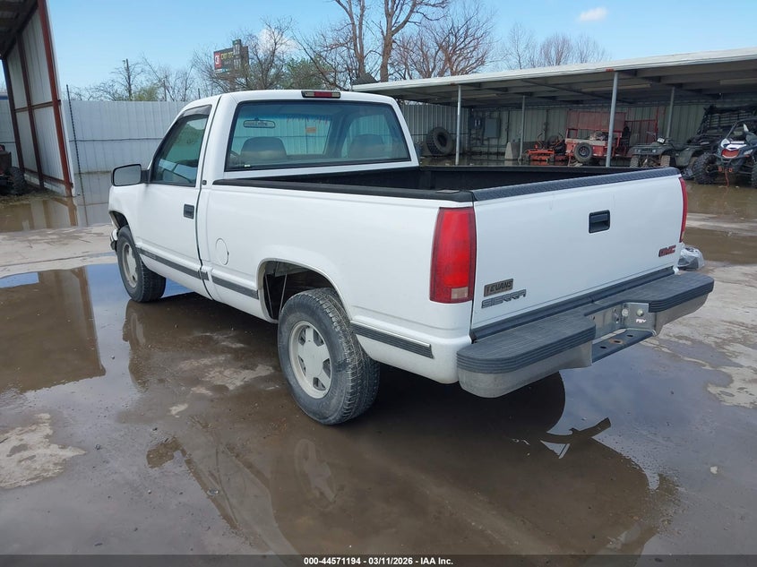 1998 GMC Sierra 1500 Sl Wideside