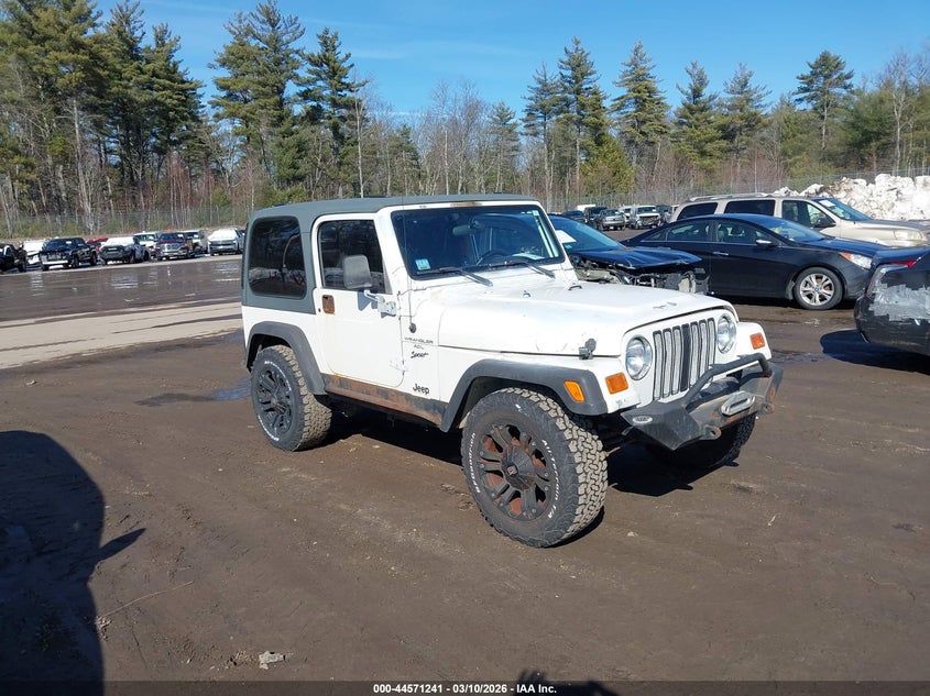 2001 Jeep Wrangler Sport