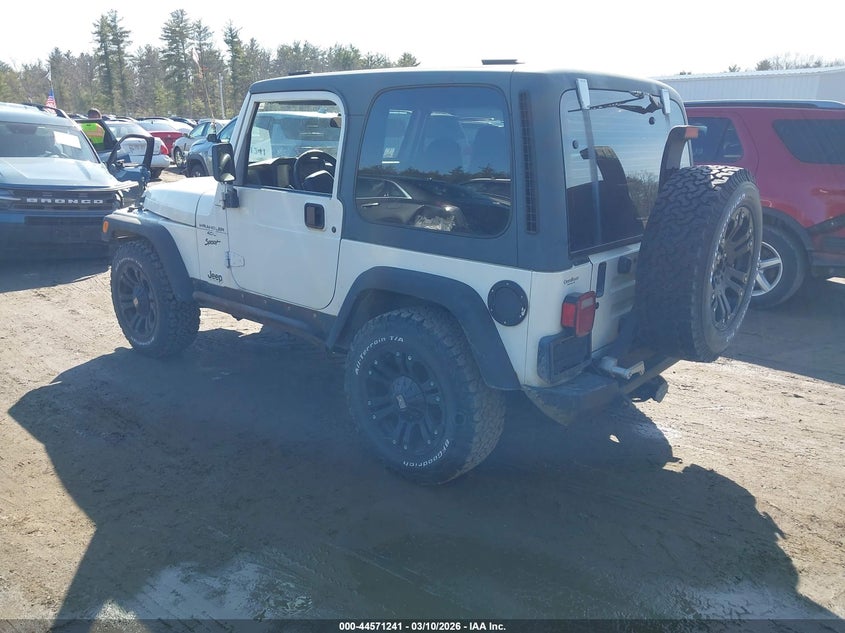 2001 Jeep Wrangler Sport