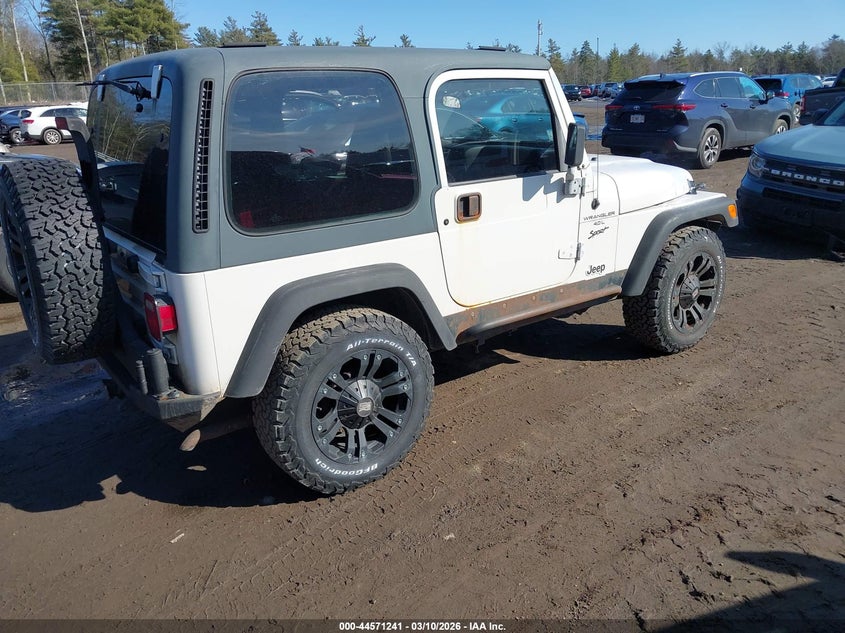 2001 Jeep Wrangler Sport